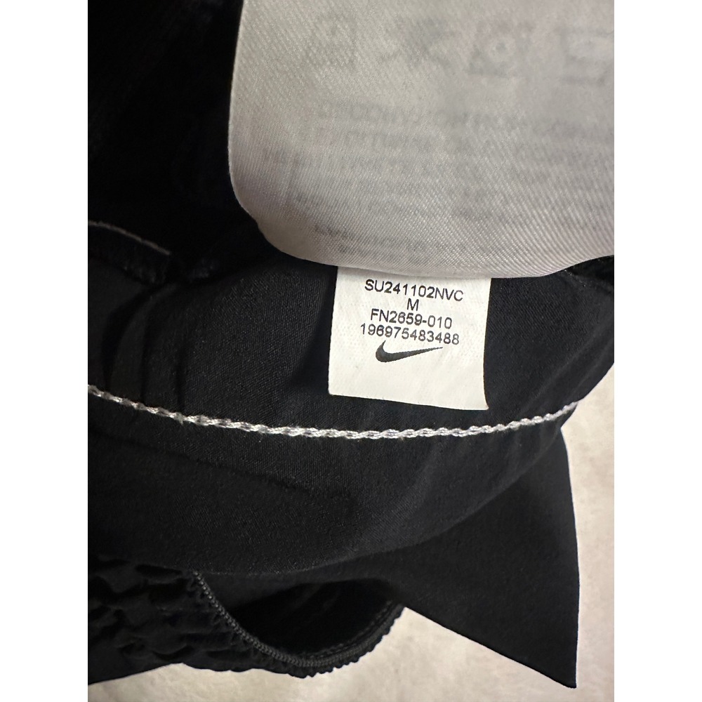 Nike Boys M Dri-FIT Basketball Shorts Black White Striped FN2659-010 Athletic - Picture 9 of 14